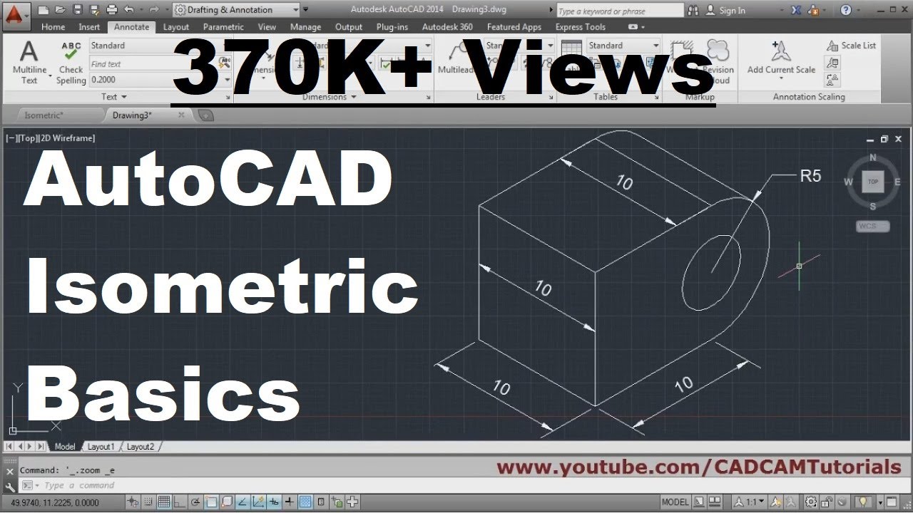 dimensioning isometric drawings in autocad